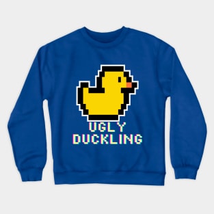 Ugly Duckling Retro Pixel! Crewneck Sweatshirt